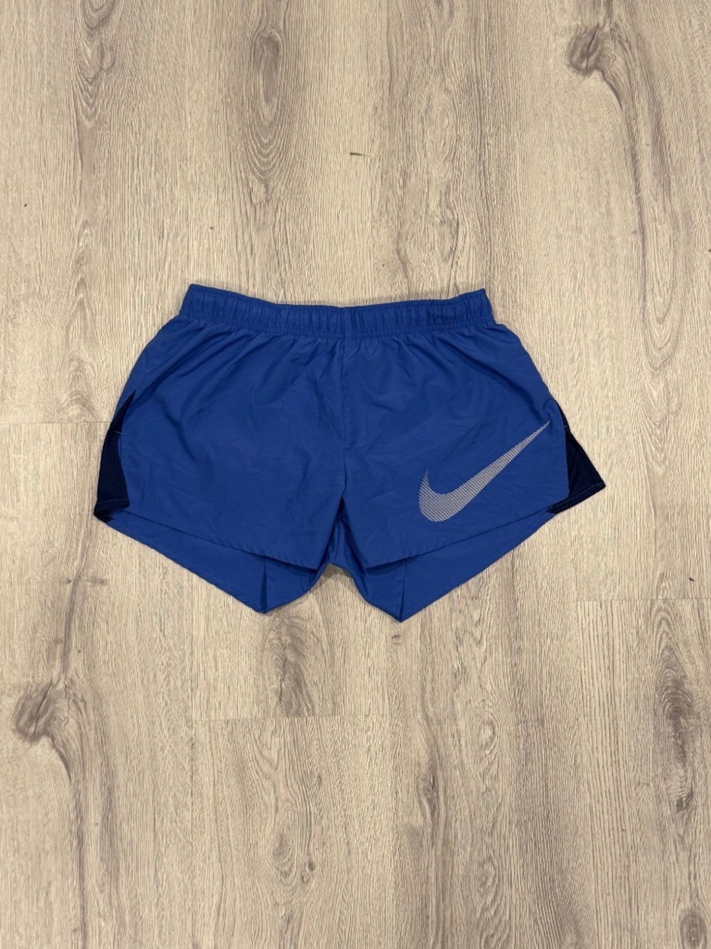 Nike Blue Sporty Micro Gym Shorts | Women's Size Small | Streetwear Athletic